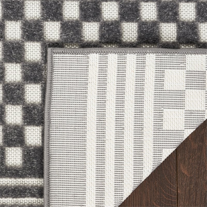 Nourison Home Casual 7' x 9' Grey   Area Rug