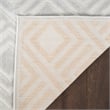 Nourison Home Casual 7' x 9' Fabric Light Gray  Area Rug
