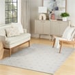 Nourison Home Casual 7' x 9' Fabric Light Gray  Area Rug