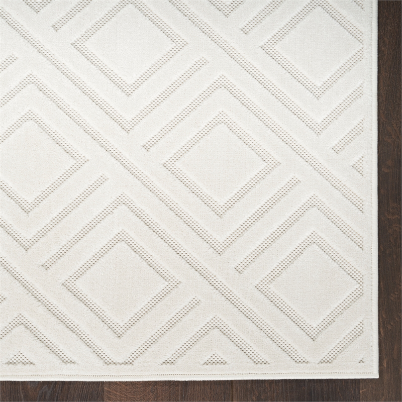 Nourison Home Casual 4' x 6' Ivory   Area Rug