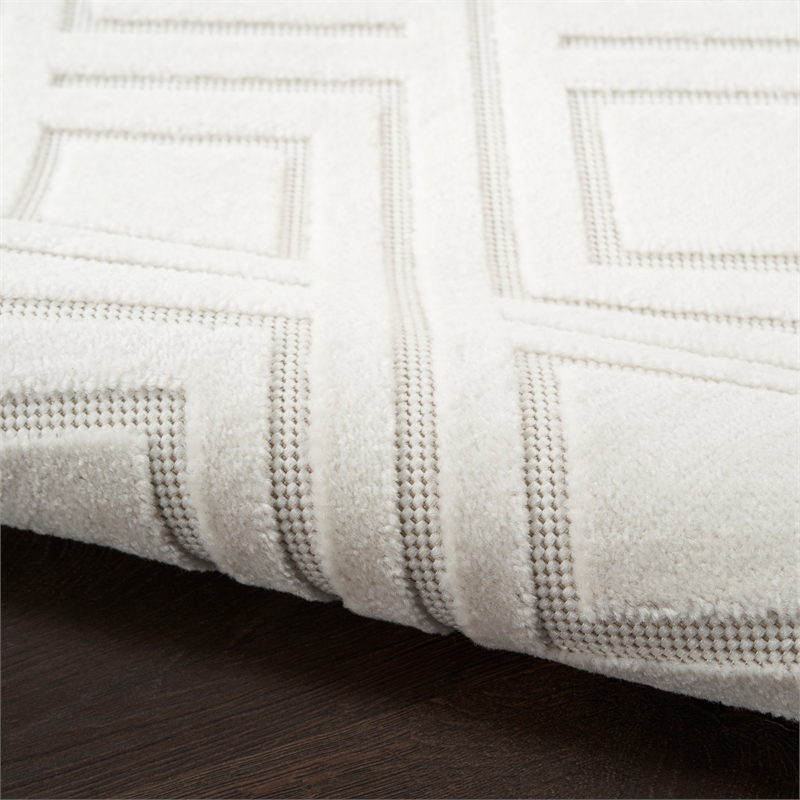 Nourison Home Casual 4' x 6' Ivory   Area Rug