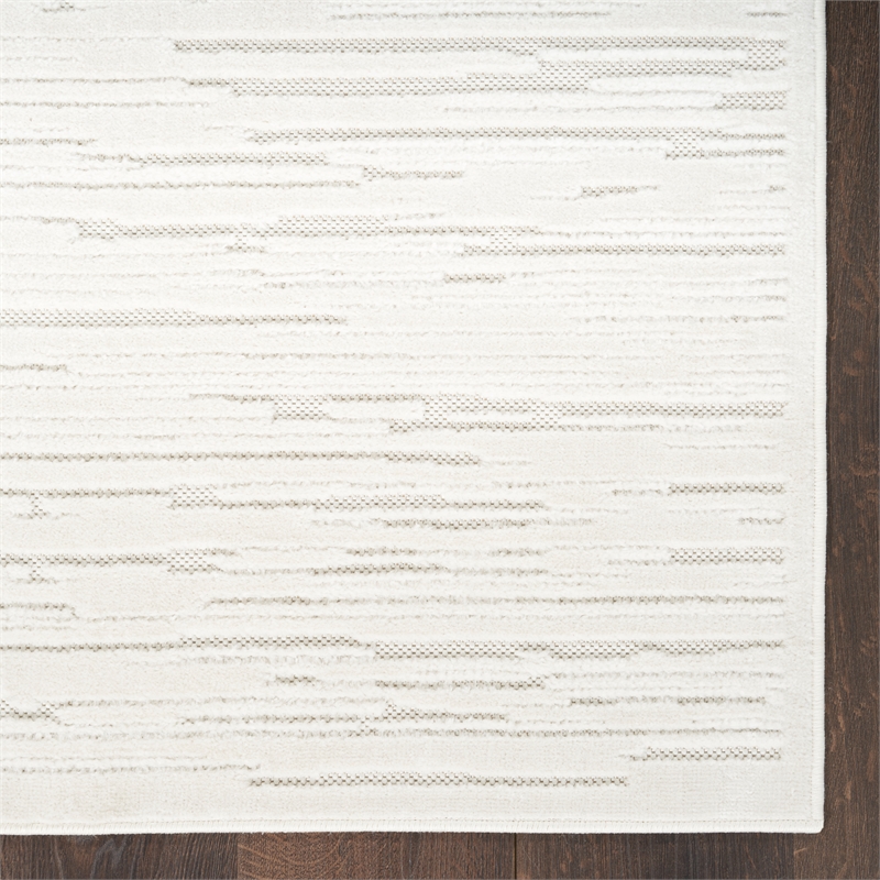 Nourison Home Casual 5' x 7' Ivory   Area Rug