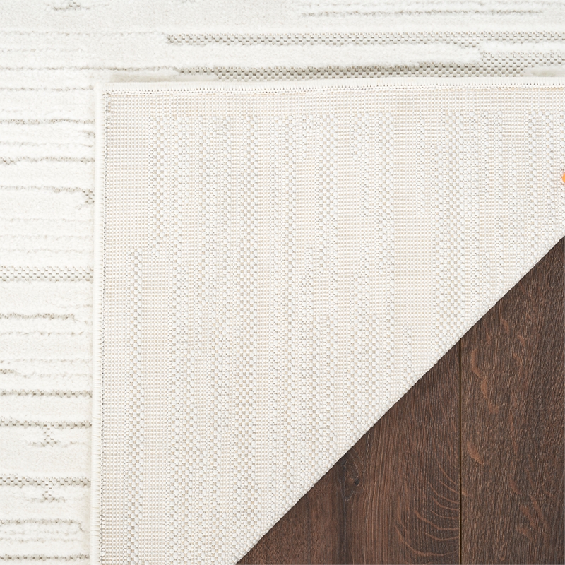 Nourison Home Casual 5' x 7' Ivory   Area Rug
