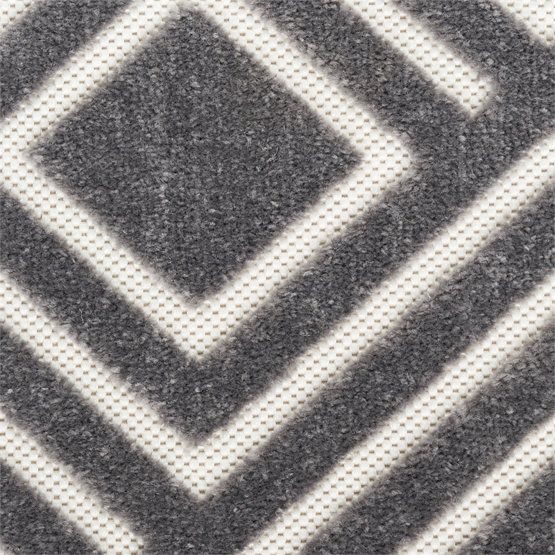 Nourison Home Casual 4' x 6' Grey   Area Rug