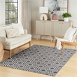 Nourison Home Casual 4' x 6' Grey   Area Rug
