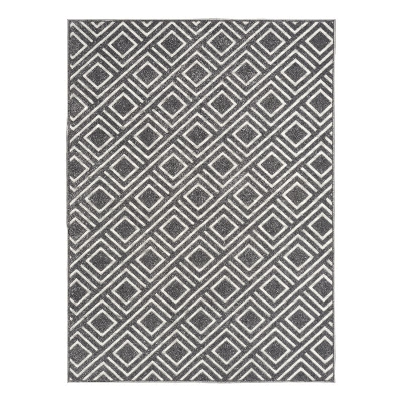 Nourison Home Casual 7' x 9' Grey   Area Rug
