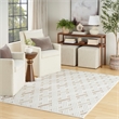 Nourison Home Casual 4' x 6' Ivory Beige   Area Rug