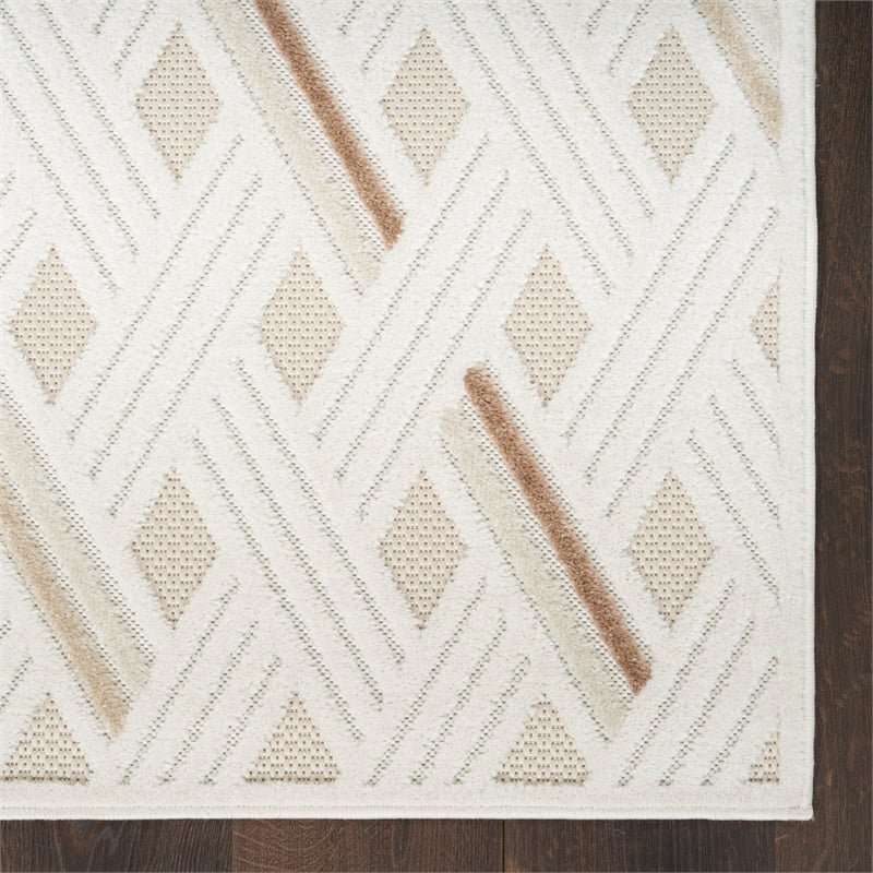Nourison Home Casual 5' x 7' Ivory Beige   Area Rug