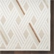 Nourison Home Casual 5' x 7' Ivory Beige   Area Rug