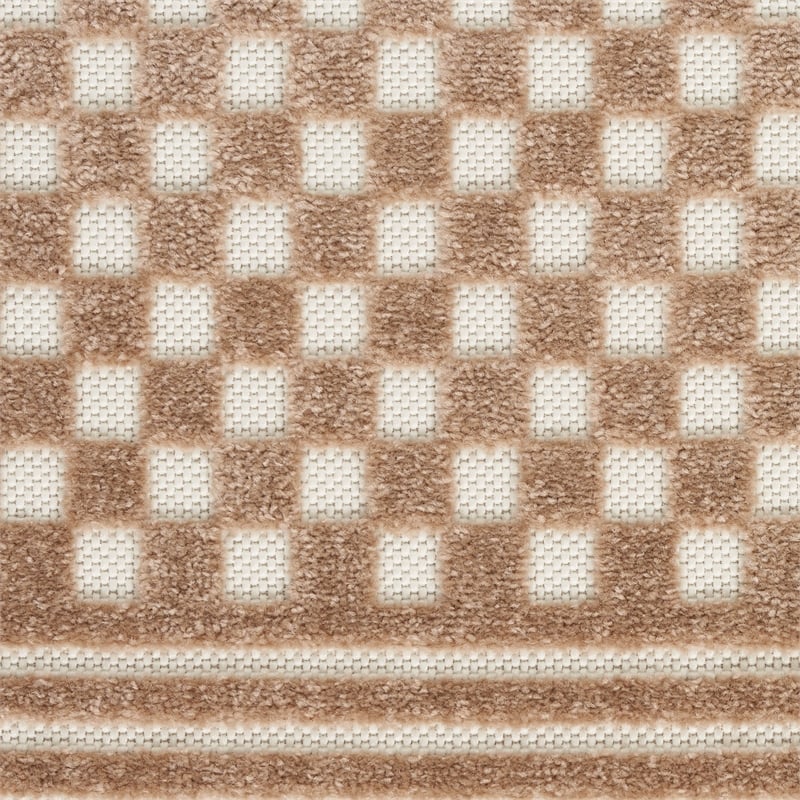 Nourison Home Casual 4' x 6' Brown   Area Rug