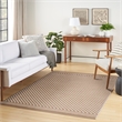 Nourison Home Casual 4' x 6' Brown   Area Rug
