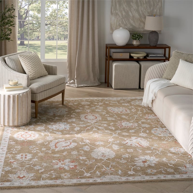 Nourison Home Asher 8' x 10' Mocha   Area Rug