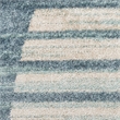 Nourison Astra Machine Washable 9' x 12' Blue Fabric Area Rug