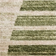 Nourison Astra Machine Washable 9' x 12' Ivory Olive Fabric Area Rug