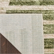 Nourison Astra Machine Washable 9' x 12' Ivory Olive Fabric Area Rug