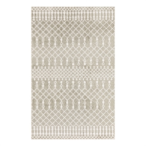 Nourison Astra Machine Washable 3' x 5' Sage Fabric Area Rug