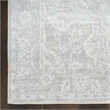 Nourison Astra Machine Washable 9' x 12' Gray Fabric Area Rug