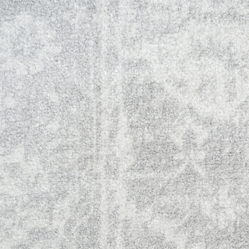 Nourison Astra Machine Washable 9' x 12' Gray Fabric Area Rug