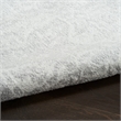 Nourison Astra Machine Washable 9' x 12' Gray Fabric Area Rug