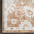 Nourison Astra Machine Washable 3' x 5' Copper Fabric Area Rug