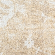 Nourison Astra Machine Washable 6' Runner Ivory Gold Fabric Area Rug
