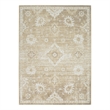 Nourison Astra Machine Washable 5' x 7' Ivory Gold Fabric Area Rug