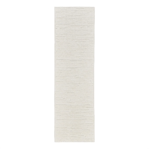 Nourison Casual 6' Runner Ivory Fabric Area Rug