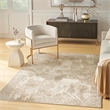 Nourison Ambiance 5' x 7' Ivory Silver Fabric Area Rug