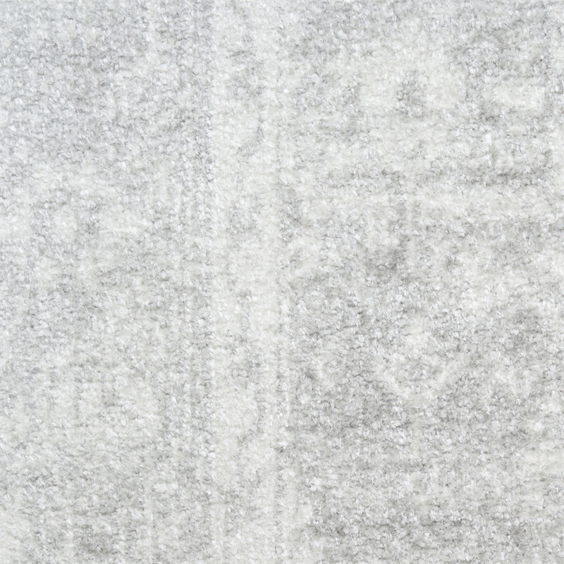 Nourison Astra Machine Washable 9' x 12' Light Gray Fabric Area Rug