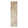 Nourison Astra Machine Washable 6' Runner Rust  Fabric Area Rug