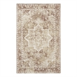Nourison Astra Machine Washable 3' x 5' Rust  Fabric Area Rug