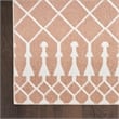Nourison Astra Machine Washable 9' x 12' Copper Fabric Area Rug