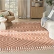 Nourison Astra Machine Washable 9' x 12' Copper Fabric Area Rug