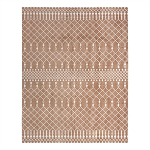 Nourison Astra Machine Washable 9' x 12' Copper Fabric Area Rug
