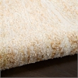 Nourison Ambiance 5' x 7' Ivory Gold Fabric Area Rug