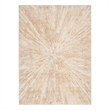 Nourison Ambiance 5' x 7' Ivory Gold Fabric Area Rug