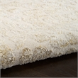 Nourison Ambiance 4' x 6' Ivory Gold Fabric Area Rug
