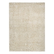 Nourison Ambiance 4' x 6' Ivory Gold Fabric Area Rug