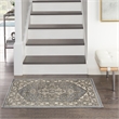 Nourison Concerto 2' x 4' Blue Fabric Area Rug