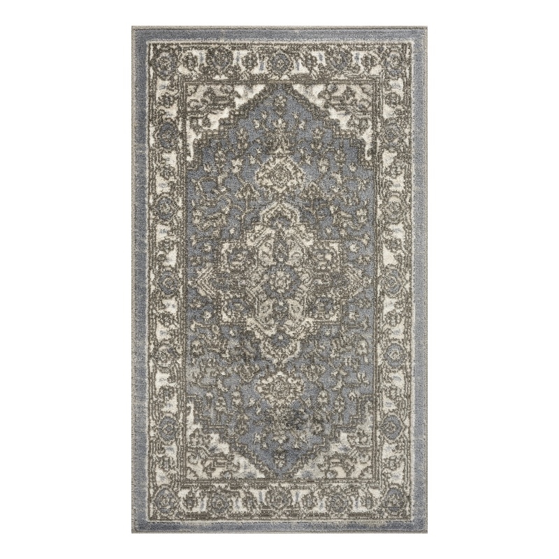 Nourison Concerto 2' x 4' Blue Fabric Area Rug
