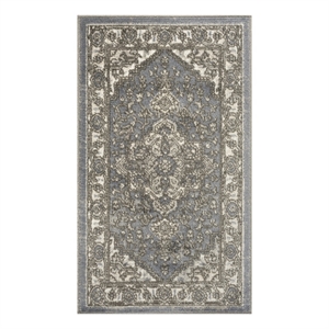 Nourison Concerto 2' x 4' Blue Fabric Area Rug