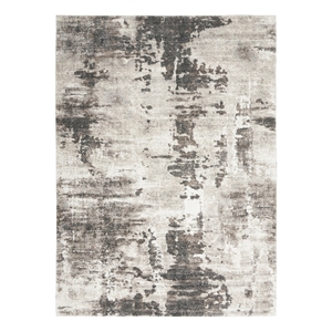 Nourison American Manor 5'3&quot x 7'3&quot Ivory Mocha Modern Indoor Rug