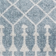 Nourison Astra Machine Washable 12' x 15' Blue  Fabric Area Rug
