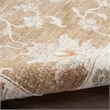 Nourison Asher 5' x 8' Mocha Fabric Area Rug