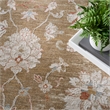 Nourison Asher 5' x 8' Mocha Fabric Area Rug