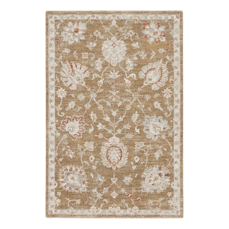 Nourison Asher 5' x 8' Mocha Fabric Area Rug