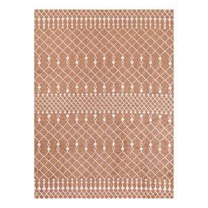 Nourison Astra Machine Washable 5' x 7' Copper Fabric Area Rug