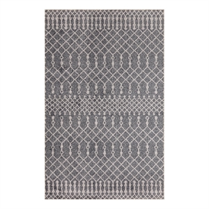Nourison Astra Machine Washable 3' x 5' Denim Fabric Area Rug