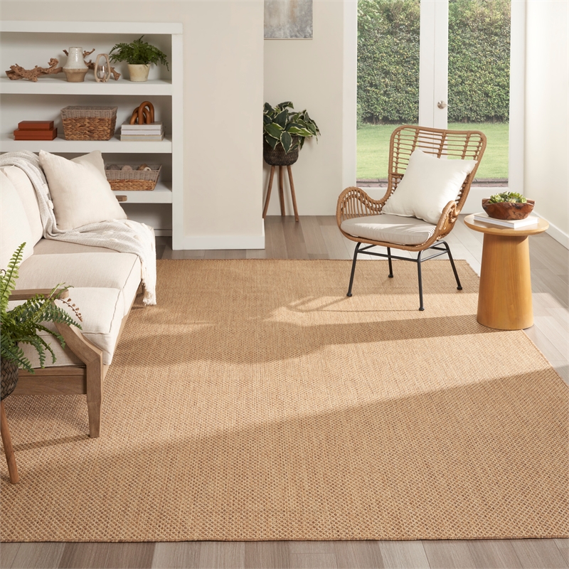 Nourison Courtyard 10' x 14' Jute Fabric Area Rug