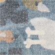 Nourison Astra Machine Washable 4' x Round Multi-Color Fabric Area Rug